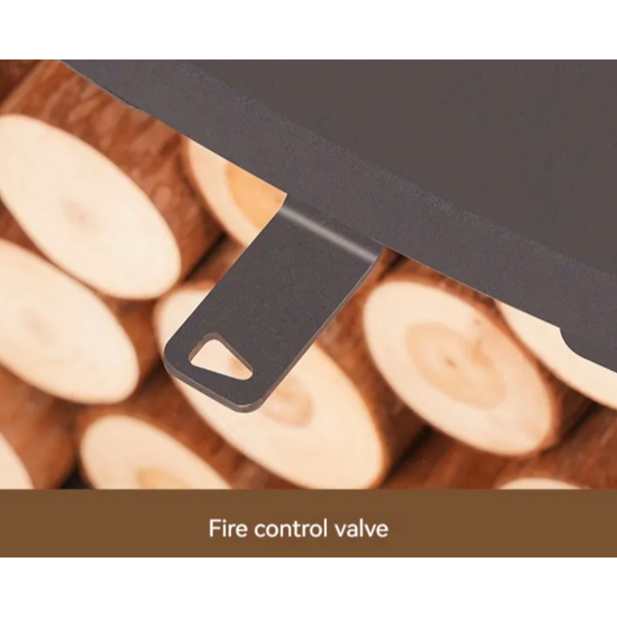 ApexBurn Wood-Burning Fireplace
