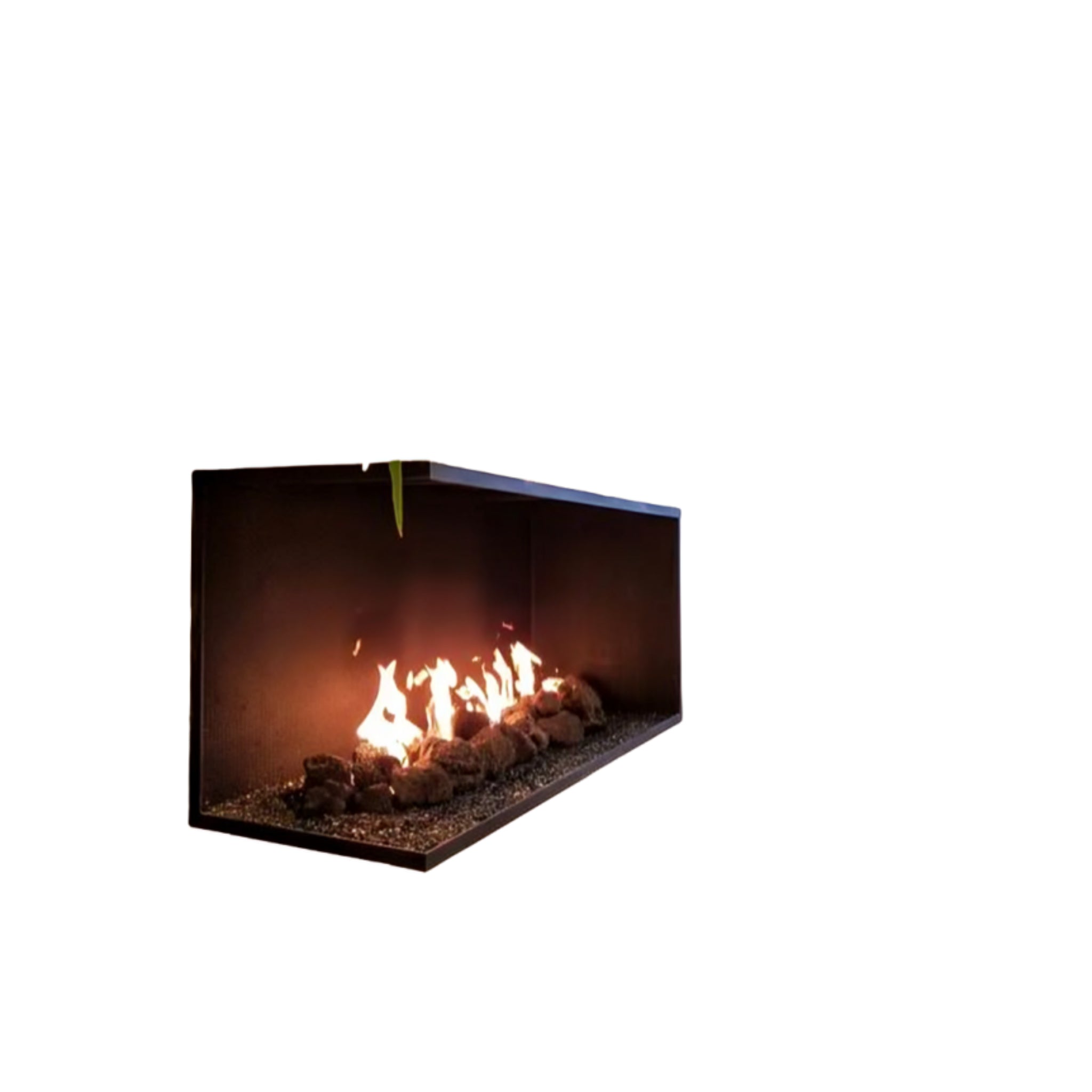 LuxeFire Wall-Mounted Gas Fireplace