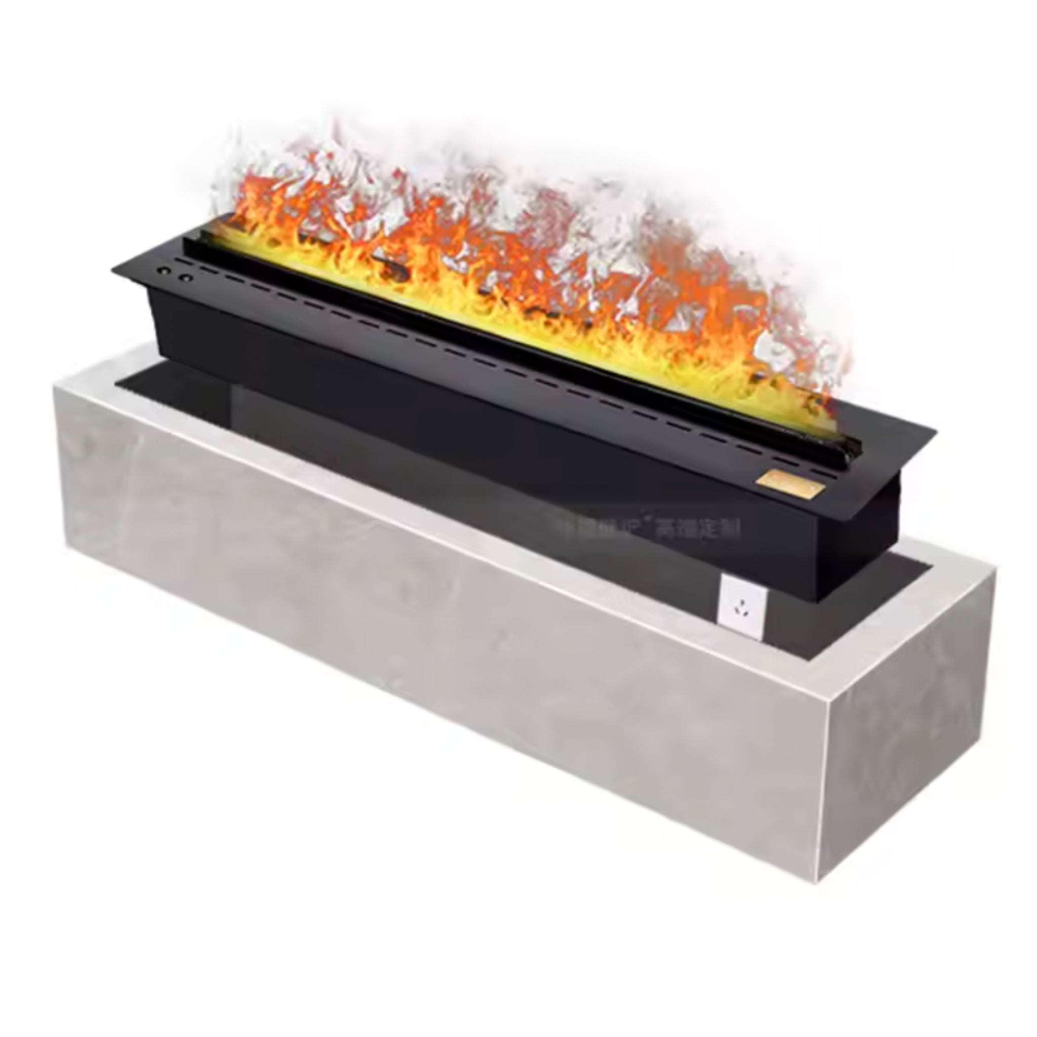 LuxeFlame Linear Electric Fireplace